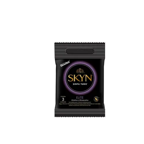 Preservativo Blowtex Skyn Elite Com 3 Unidades