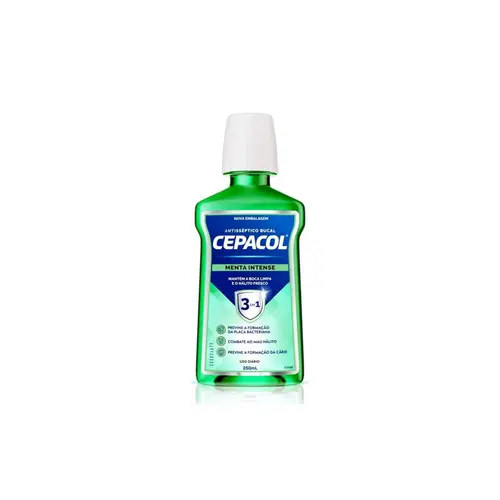 Enxaguante Bucal Cepacol Menta Intense Com 250ml