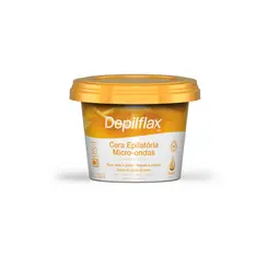 Cera Depilatória Depilflax Microondas Natural Com 200g
