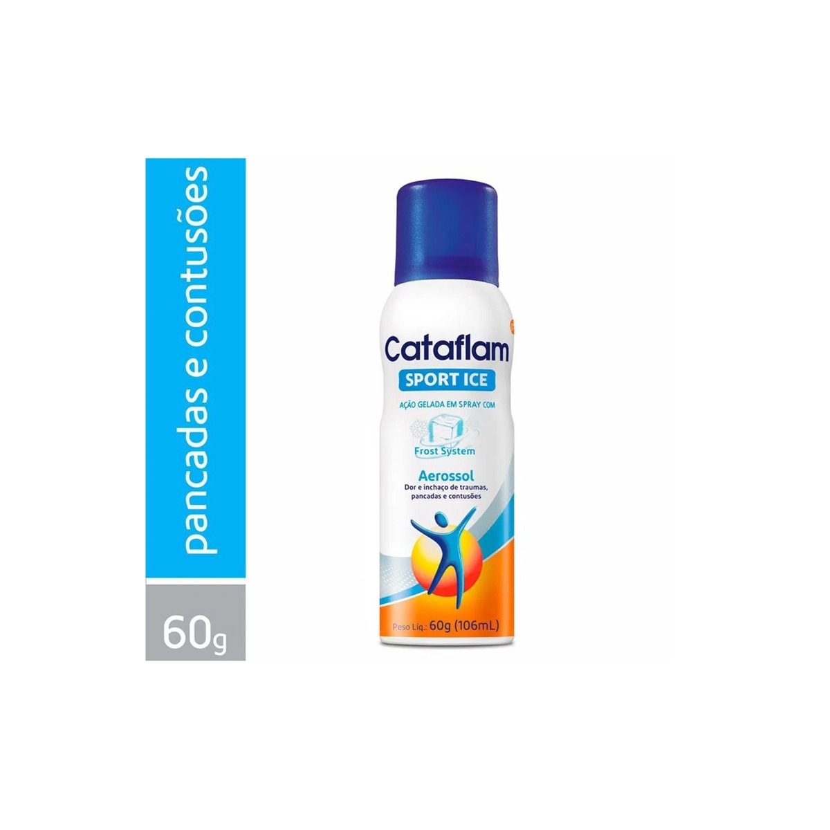 Cataflam Aerossol Sport Ice Analgésico para Alívio da Dor Spray com 60g