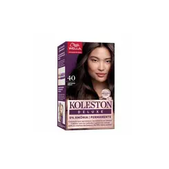 Tintura Koleston Deluxe 4.0 Castanho Médio Com 1 Unidade