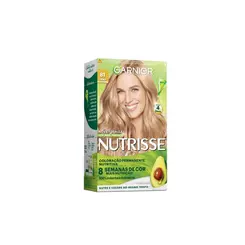 Tintura Garnier Nutrisse Creme 81 Louro Paixão Nacional