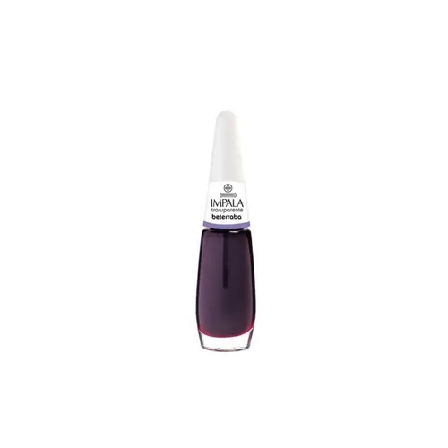 Esmalte Cremoso Impala Transparente Beterraba Com 7,5ml