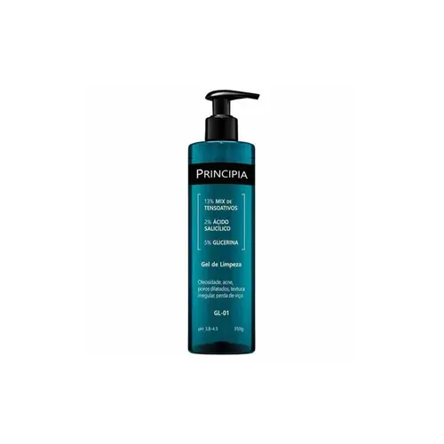Gel de Limpeza Principia Skincare GL-01 Com 350ml