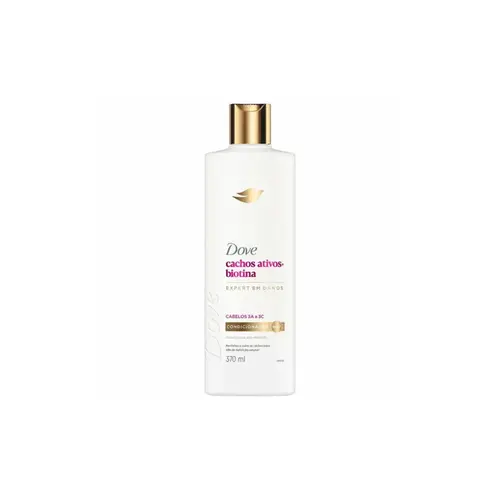 Condicionador Dove Cachos Ativos +Biotina Com 370ml