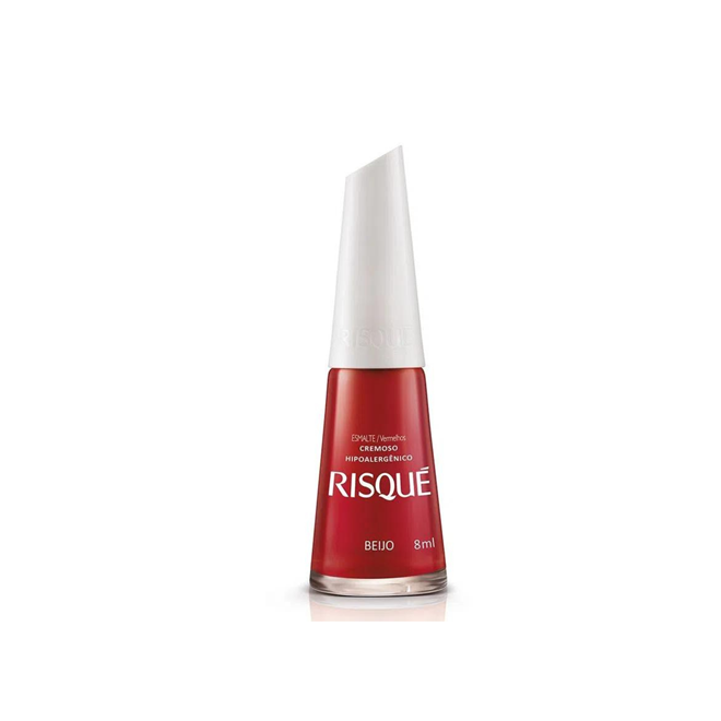 Esmalte Risqué Beijo Cremoso - 8ml - Esmalte Risqué Beijo Cremoso - 8ml ...