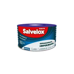 Esparadrapo Salvelox Branco 2,5cm x 4,5m Contem 1 Unidade