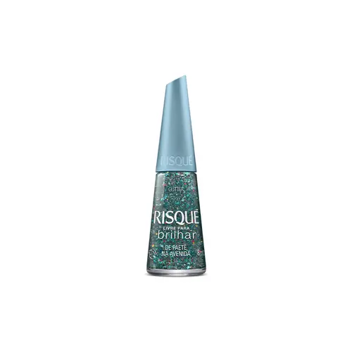 Esmalte Risqué Livre para Brilhar Paete na Avenida Com 8ml