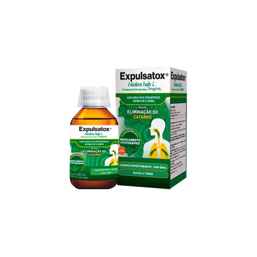Expulsatox Hedera Xarope Framboesa Com 100ml
