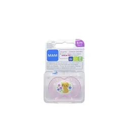 Chupeta MAM Original Trends Cor Rosa 6+ Com 1 Unidade