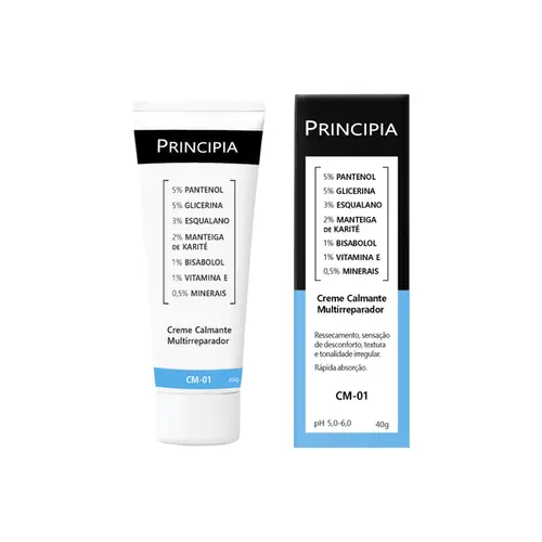 Creme Calmante Multirreparador Principia CM-01 Com 40g