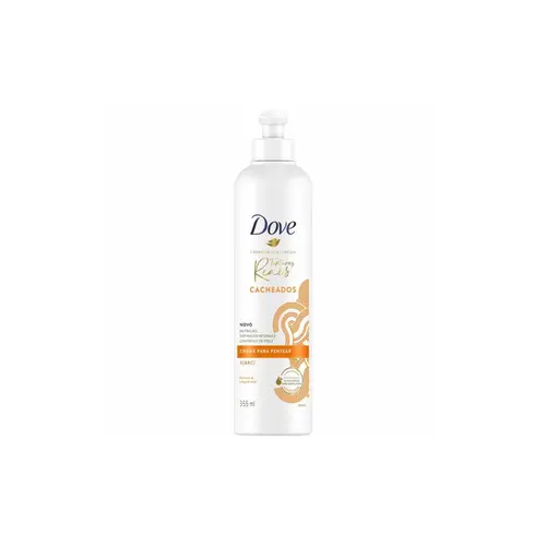 Creme Pentear Cabelo Cacheado Dove Texturas Reais Com 355ml