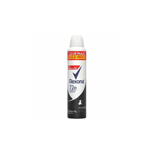 Desodorante Aerossol Rexona Invisible Com 250ml