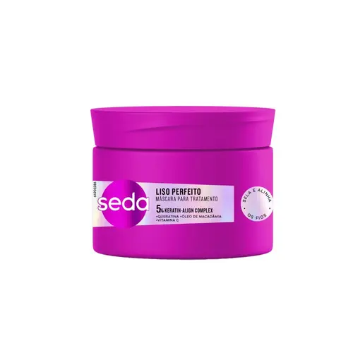 Máscara Tratamento Seda Liso Perfeito Com 300g