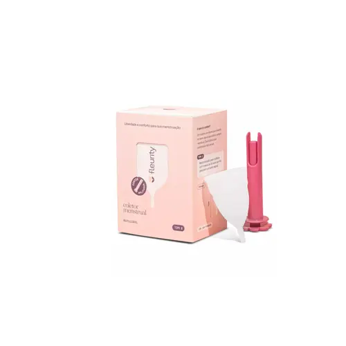 Coletor Menstrual Fleurity Tipo 2 Sem Pigmento 1 Unidade