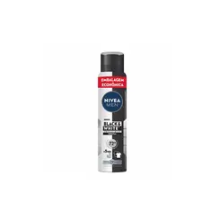 Desodorante Nivea Aerosol Men Black & White Invisible Com 200ml