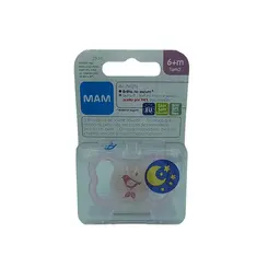 Chupeta MAM Air Night Tamanho 2 Cor Rosa Com 1 Unidade