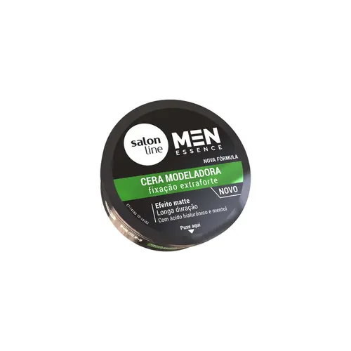 Cera Modeladora Salon Line Men Essence Efeito Matte Com 60g