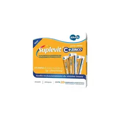Suplevit C+Zinco 10mg + 1g 30 Comprimidos Efervescentes