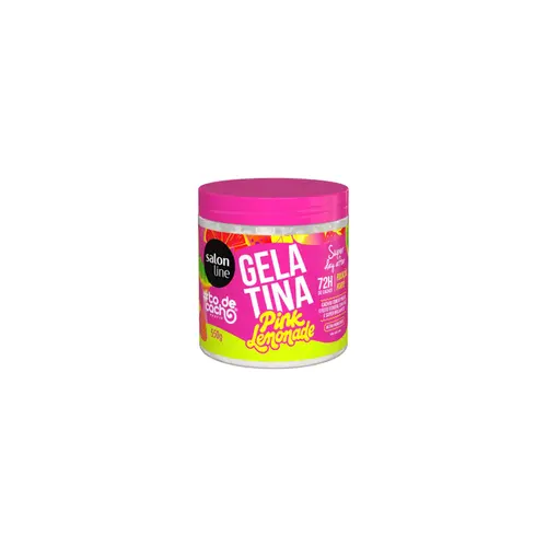 Gelatina Salon Line Pink Lemonade #ToDeCacho Com 550g