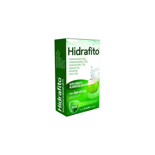 Hidrafito Sabor Água de Coco Com 4 Saches