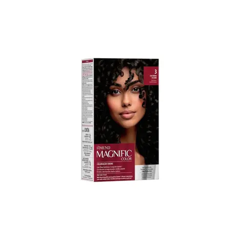 Tintura Amend Magnific Color Creme 3 Castanho Escuro