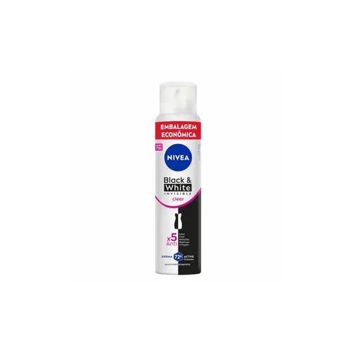 Desodorante Aerosol Nivea Invisible Black & White Com 200ml