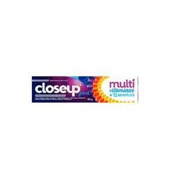 Creme Dental Closeup Multi Vitaminas + 12 Benefícios Fresh Com 85g