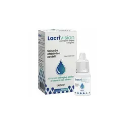 Colírio Lacrivision Carmelose 5mg Com 10ml