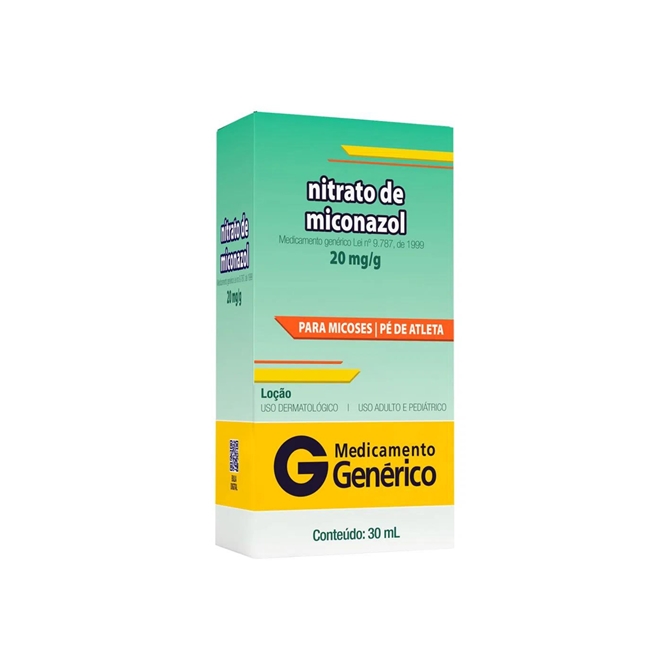 Nitrato De Miconazol Emulsão 20mg Cimed Genérico 30ml - Nitrato De ...
